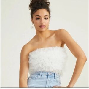 Altar’d State Giselle Tulle strapless tube top M Balletcore ballet dance